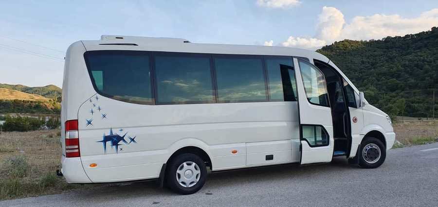 Peaks of the Balkan minibus