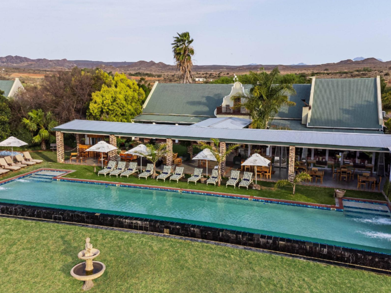 Mooiplaas - nabij Oudtshoorn - Zuid-Afrika