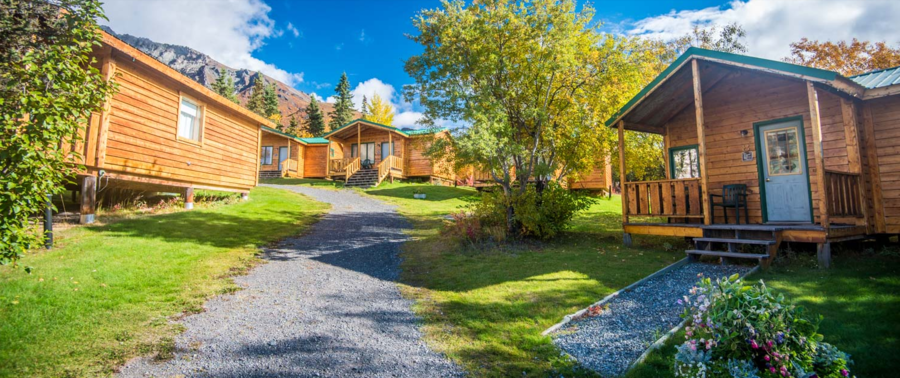 Sheep Mountain Lodge Glacier Lake Alaska