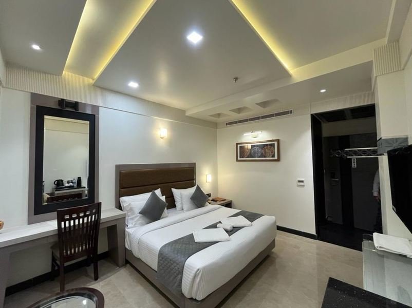 Aquarius Hotel - Varanasi - India - Slaapkamer