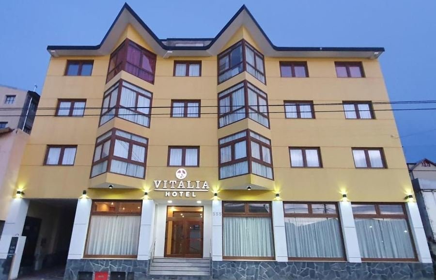 Vitalia Hotel - Ushuaia - Argentinië - vooraanzicht 