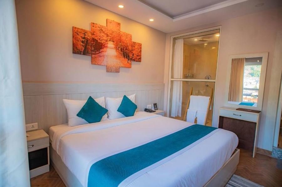 Majheri Resort - Pokhara - Nepal - slaapkamer