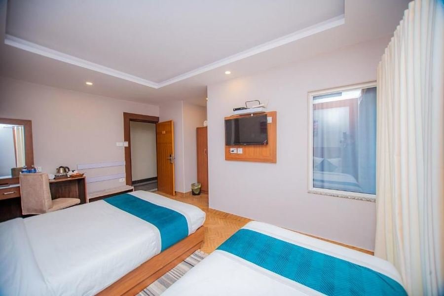 Majheri Resort - Pokhara - Nepal - slaapkamer