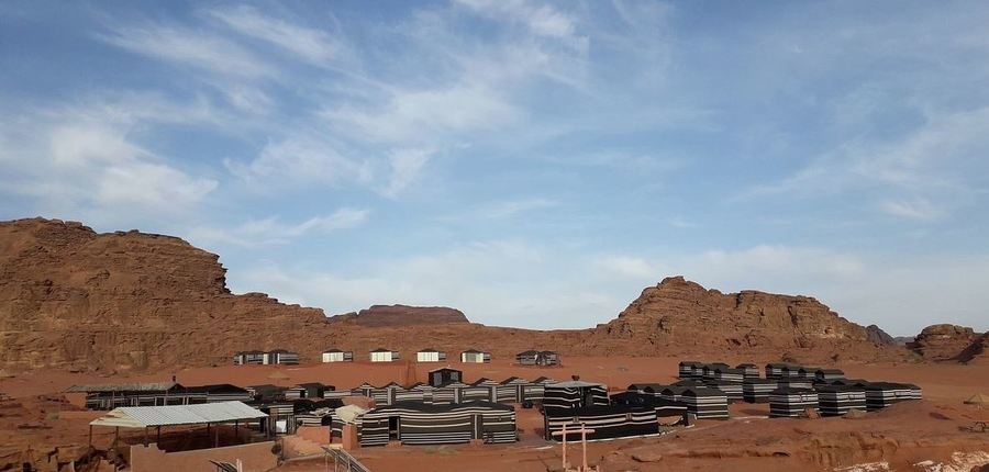 Desert Rose Camp - Wadi Rum - Jordanie -buitenaanzicht