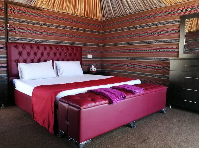 Desert Rose Camp - Wadi Rum - Jordanie - slaapkamer
