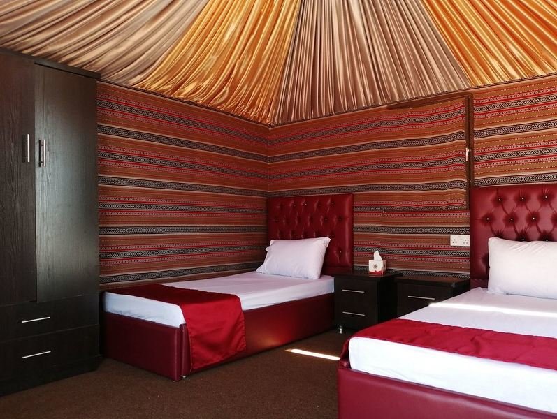 Desert Rose Camp - Wadi Rum - Jordanie - slaapkamer