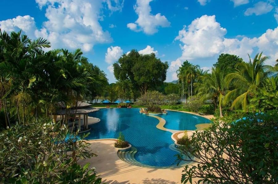 Dheva Mantra Resort - Kanchaburi - Thailand - zwembad