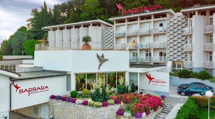 Barbara Hotel - Piran - Slovenië - vooraanzicht