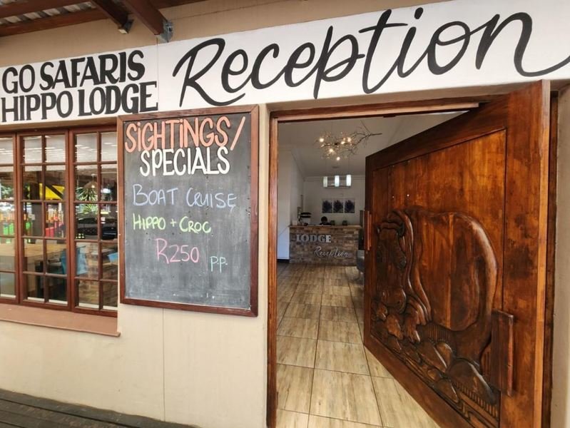 Hippo Lodge - St. Lucia - Zuid-Afrika - receptie