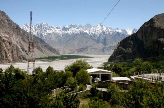 Karakoram Lodge - Khaplu - Pakistan - uitzicht