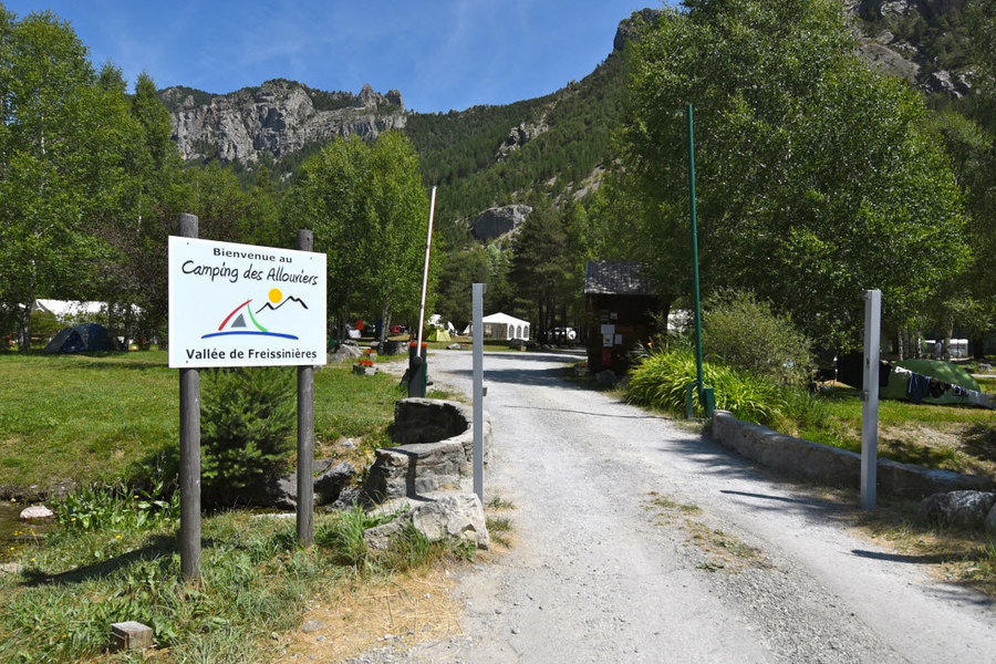 Entree Camping Les Allouviers