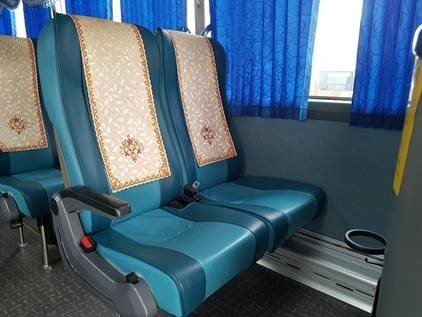 Zuid-Korea bus interieur