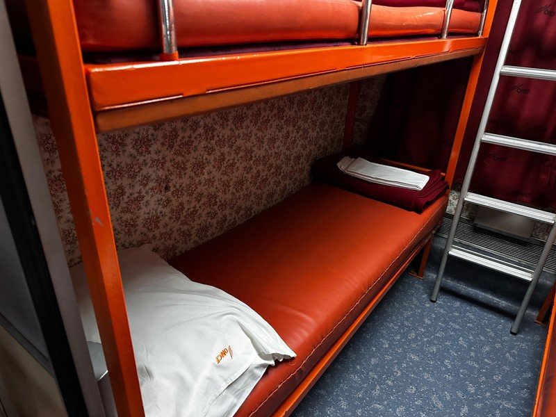 nachttrein Tangier - Slaapplek