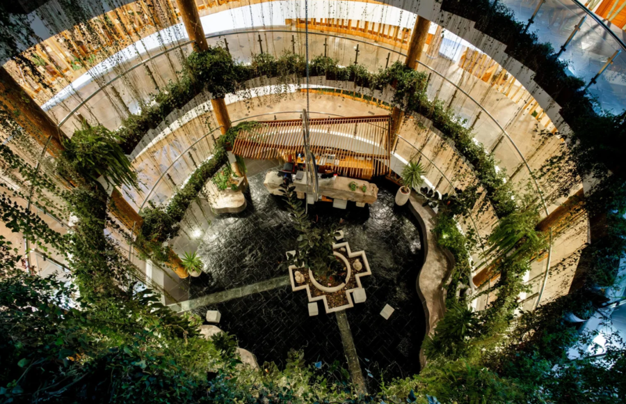 Hacienda Plaza Valle Sagrado bovenaanzicht