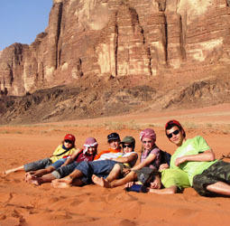 Familiereis Jordanië