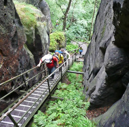 Wandelvakantie Duitsland tocht over de Malerweg