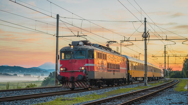 Hoge tatra trein