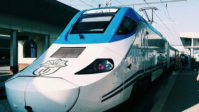 Trein Oezbekistan