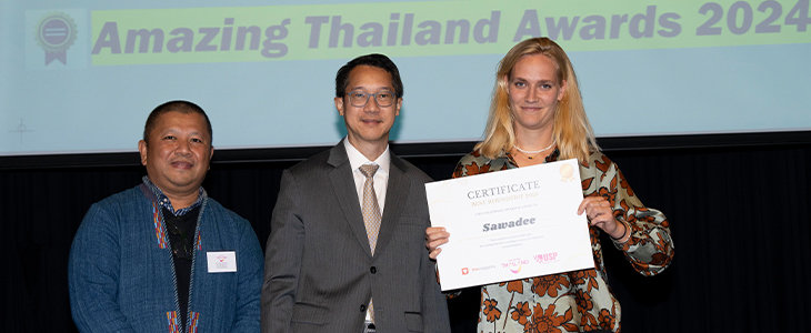 Sawadee wint Amazing Thailand Award voor beste rondreis