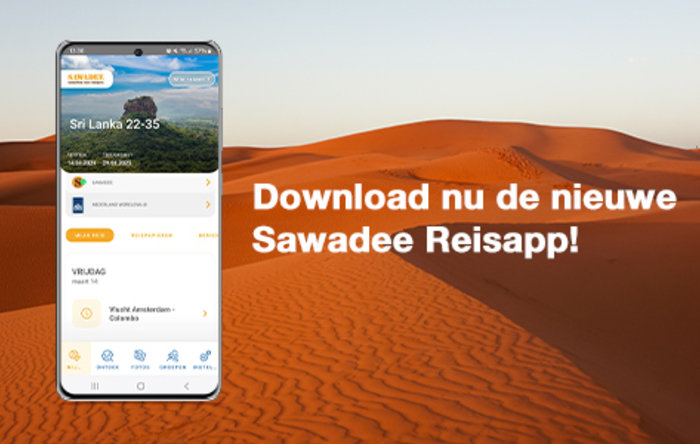 Sawadee lanceert nieuwe app voor reizigers