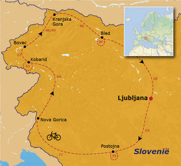 Fietsvakantie Slovenië