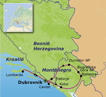 Route Balkan, 15 dagen