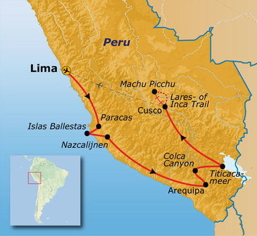 Route Peru, 22 dagen