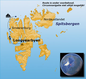 Route 10 dagen Spitsbergen