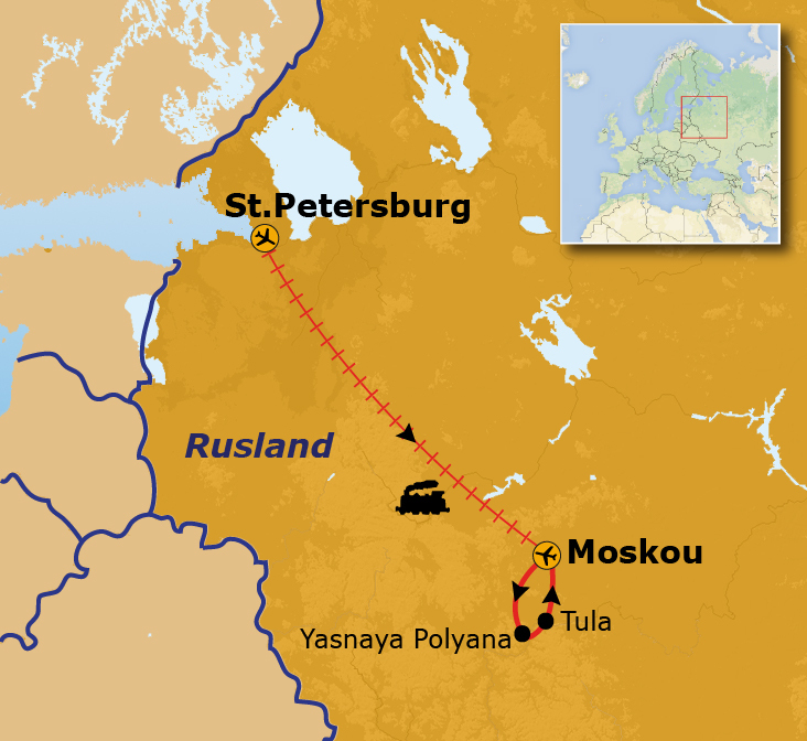 Rusland hoogtepunten