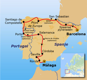 Rondreis Spanje & Portugal, 22 dagen