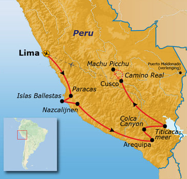 Route Peru, 19 dagen