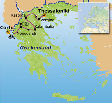 Noord-Griekenland, 15 dagen
