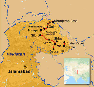 20-daagse rondreis Pakistan - Baltistan & Hunza