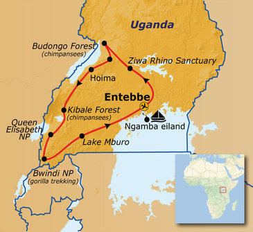 Route Uganda, 18 dagen, 2024