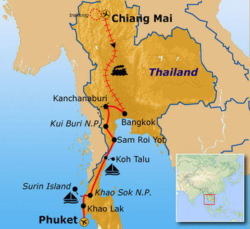 Thailand 22-35, 20 dagen