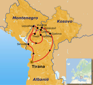 Wandelrondreis Balkan