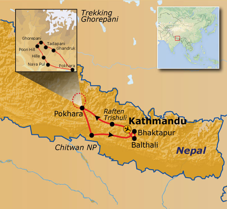 Nepal 22-35, 18 dagen