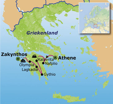 Route 1, Griekenland, 15 dagen 2024