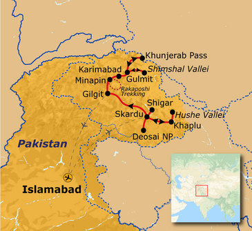21-daagse rondreis Pakistan - Baltistan & Hunza