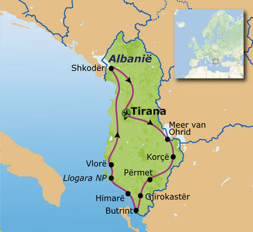 Albanië familiereis, 15 dagen 2024
