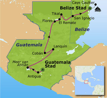 Familiereis Guatemala en Belize, 18-dagen