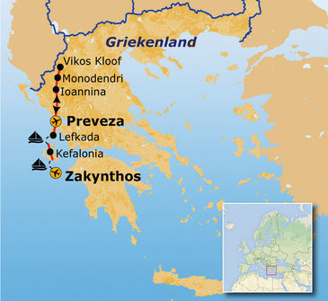 Route Griekenland, 10 dagen