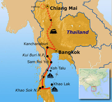 Thailand 22-35, 22 dagen