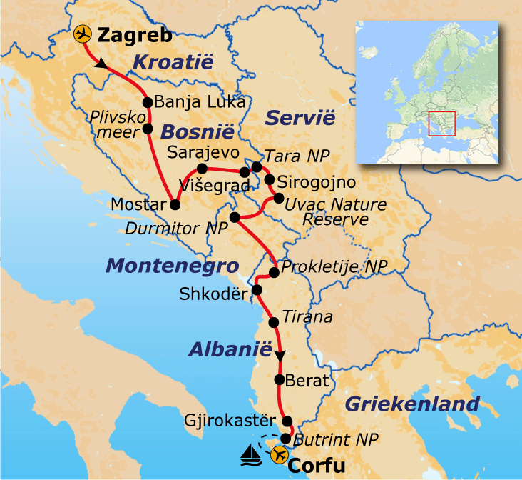 Zuid-Oost Europa - 22 dagen - 2025