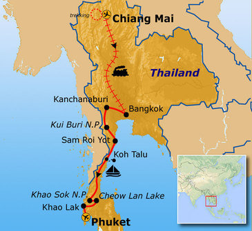 Thailand 22-35, mei t/m september