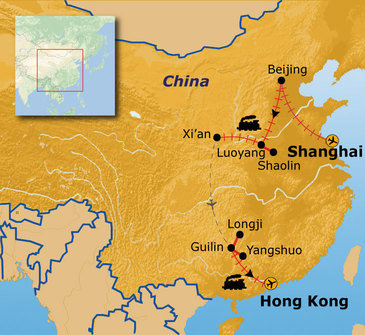Route China, 19 dagen vanaf juli 2026