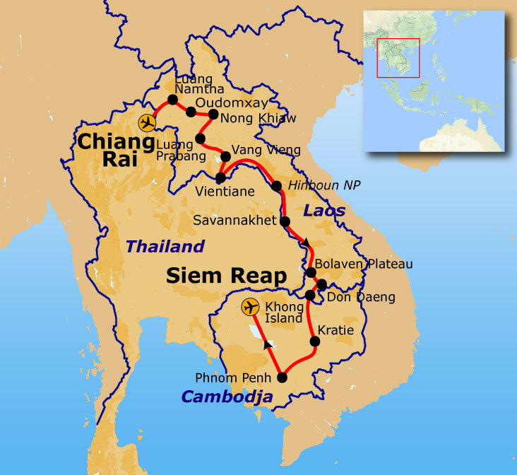 Laos & Cambodja
