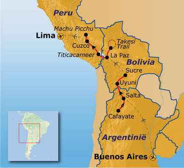 Route Argentinië, Bolivia en Peru, 28 dagen