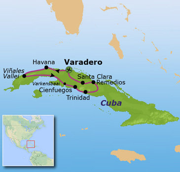 Route Cuba, 16 dagen