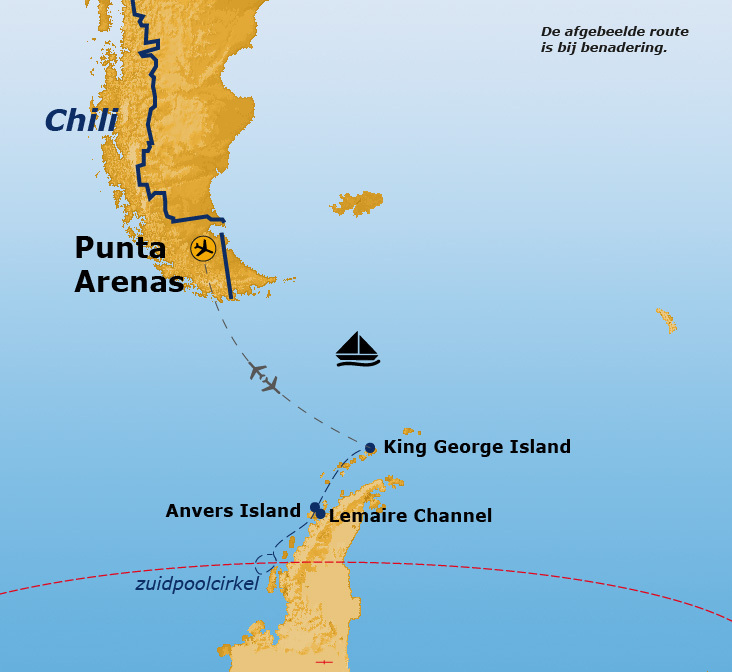 Route Antarctica: Crossing the Circle, 14 dagen